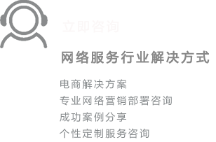 電商解決方案-專業網絡營銷部署咨詢-成功案例分享-個性定制服務咨詢